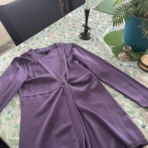 Jones Wear Rich Purple Knit Top